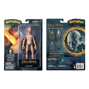 Flexible figure - Lord of the Rings Noble Collection Bendyfigs Gollum image-1