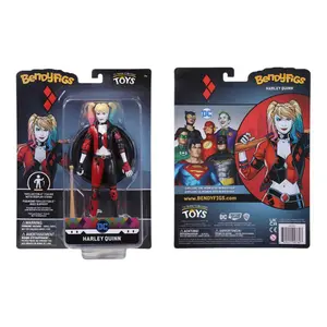 Flexible figurine Noble Collection DC Comics Bendyfigs Harley Quinn Rebirth image-1