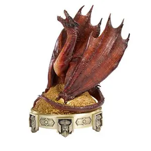 Figurine - Le Hobbit La Désolation de Smaug brûleur d'encens Smaug Noble Collection
