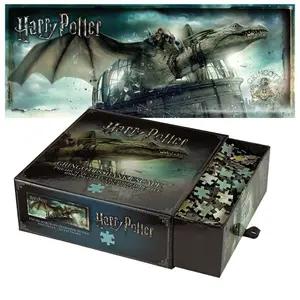 1000-piece puzzle Noble Collection Harry Potter Gringotts Bank Escape image-0