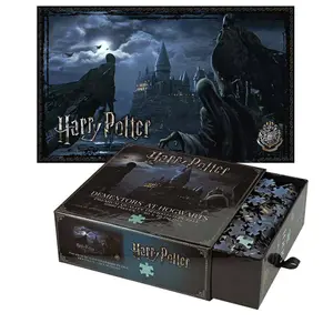 1000-piece puzzle Noble Collection Harry Potter Dementors at Hogwarts image-0