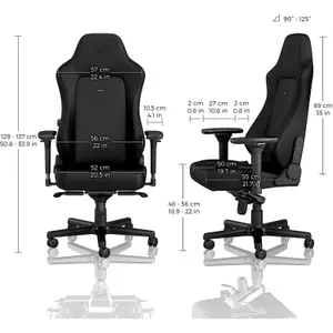 Gaming chair Noblechairs Hero Black Edition image-4