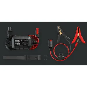 Motorcycle Battery Charger with Clamps Noco Genius2D image-2