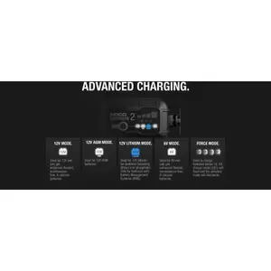 Motorcycle Battery Charger with Clamps Noco Genius2D image-5