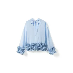 Long sleeve blouse for women Noella Latanietta image-1
