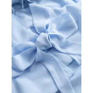 Robe corta a volantini donna Noella Latania image-3