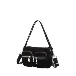 Women's shoulder Bag Noella Kendra Real Suede image-1