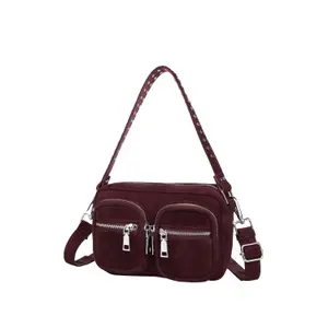 Women's shoulder Bag Noella Kendra Real Suede image-1