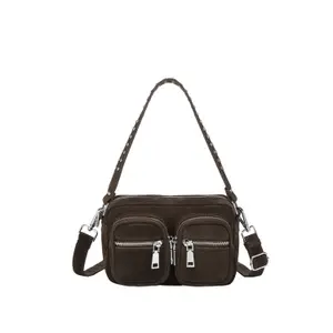 Women's shoulder Bag Noella Celina Real Suede image-0