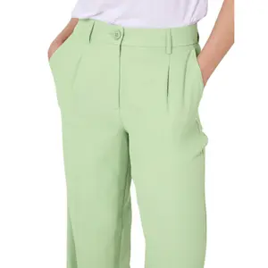 Pantalones rectos de mujer Noisy May Nmdrewie HW KO image-5