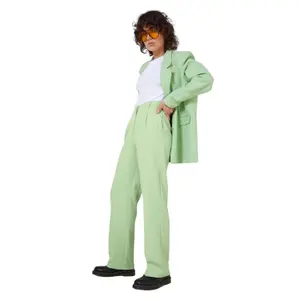 Pantalones rectos de mujer Noisy May Nmdrewie HW KO image-3