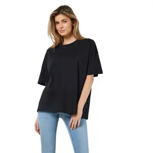 Camiseta de mujer con cuello redondo Noisy May NMIDA FWD image-1