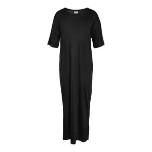 Vestido de t-shirt comprido 2/4 para mulher Noisy May Mayden image-0