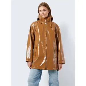 Veste imperméable femme Noisy May Sky A-line Vinyl image-4