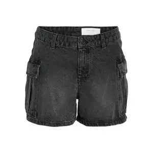 Calções cargo para mulher Noisy May Smiley VI445BL image-0