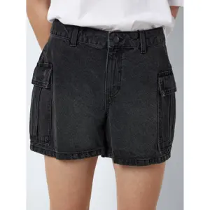 Calções cargo para mulher Noisy May Smiley VI445BL image-6