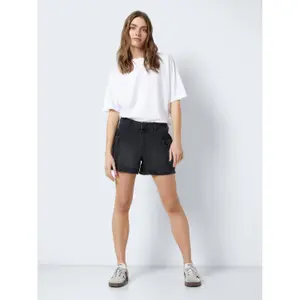 Calções cargo para mulher Noisy May Smiley VI445BL image-4