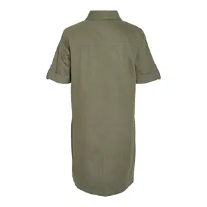 Vestido cruzado de mujer Noisy May NMNEW SIGNE S/S DENIM DRESS CLR NOOS image-1