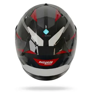 Full face motorcycle helmet Nolan X-904 Ultra Carbon Calibro Quin image-3