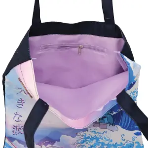 Tote bag Nomadict Nomadict Stitch Hokusai Waves /6/48 image-1