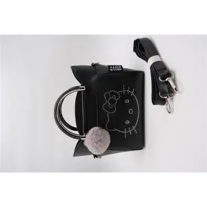 Children's Handbag Nomadict Cat Hello Kitty Black image-2