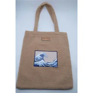 Tote bag Nomadict Teddy Vague De Kanagawa image-0