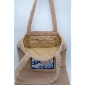 Tote bag Nomadict Teddy Vague De Kanagawa image-1