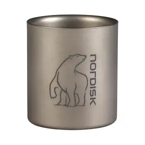 Bicchiere doppio in titanio senza manico Nordisk image-0