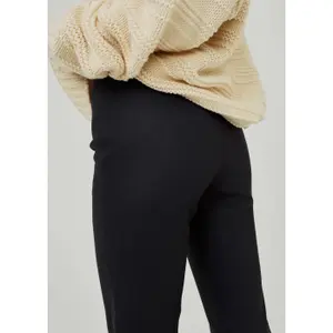 Women's Stretch Leather Trousers Norr Celia image-2