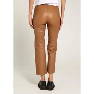 Women's Stretch Leather Trousers Norr Celia image-1