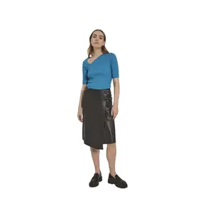 Women's leather skirt Norr Albana
