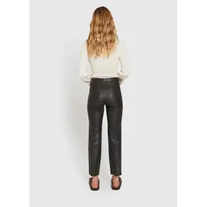 Women's leather Trousers Norr Celia image-1