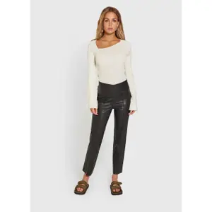 Women's leather Trousers Norr Celia image-3