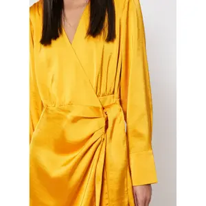 Wrap dress for women Norr Gili image-3