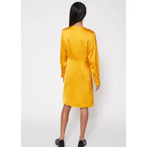 Wrap dress for women Norr Gili image-4