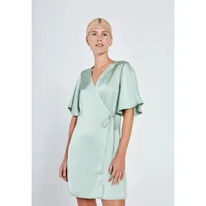 Wrap dress for women Norr Gili image-2