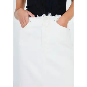 Denim skirt for women Norr Ninni raw image-4