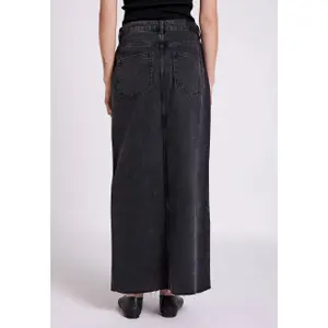 Long denim skirt for women Norr Hannali image-2