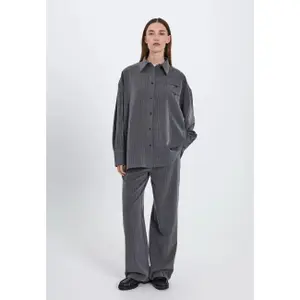Women's overshirt Norr Neo pinstripe image-1