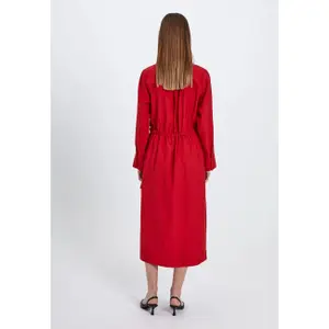 Women's shirt dress Norr Bambo image-1