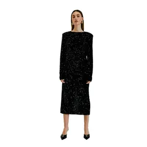 Women's midi dress Norr Milan image-0