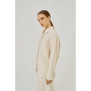 Women's long-sleeved overshirt Norr Linea image-2