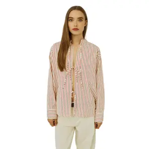 Women's overshirt Norr Linna tie image-0