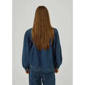 Women's denim overshirt Norr Ninni image-1