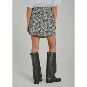 Lace-Up Denim Skirt Women's Norr Ninni image-3
