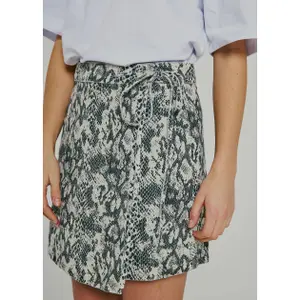 Lace-Up Denim Skirt Women's Norr Ninni image-4