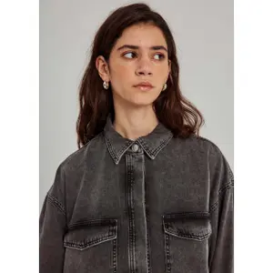 Women's denim shirt Norr Caddie image-2