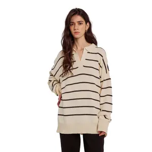 Women's knitted sweater Norr Canto image-0