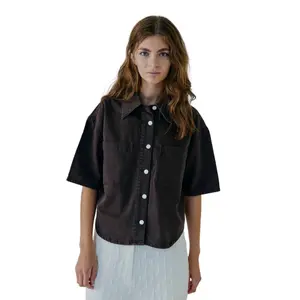 Women's denim overshirt Norr Kenzie image-0