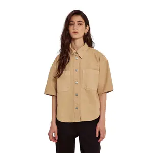 Women's denim overshirt Norr Kenzie image-0